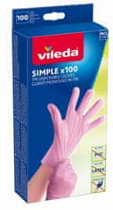 VILEDA Simple kesztyű M/L, 100db 170902