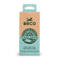 Beco ürülékzacskó, 120 db, borsmenta aromával, újrahasznosított anyagokból készült