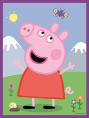 Trefl Kétoldalas puzzle Malacka Peppa Pig: Hello BABY MAXI 2x10 darab