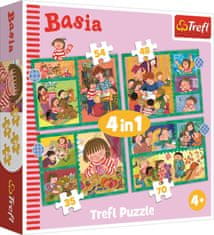 Trefl Basia 4 az 1-ben puzzle (35,48,54,70 darab)