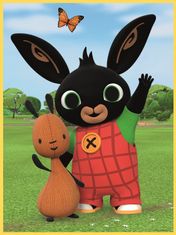 Kétoldalas puzzle Rabbit Bing BABY MAXI 2x10 darab