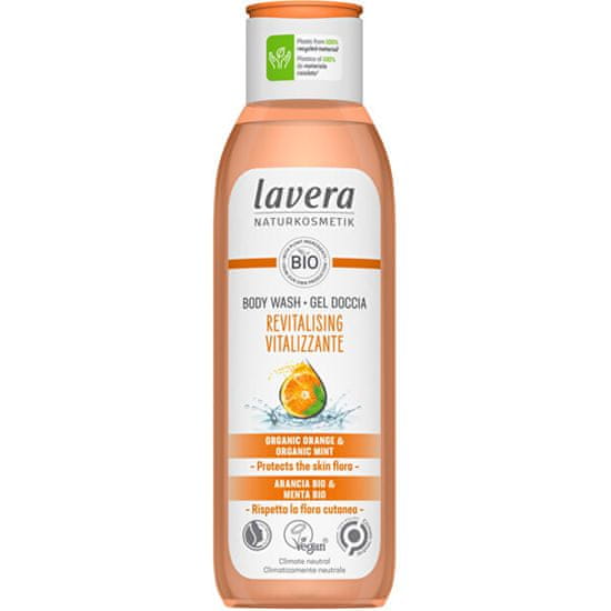 Lavera Revitalizáló tusfürdő narancs-menta illattal (Body Wash) 250 ml