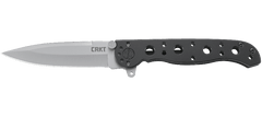 CRKT M16-01S Spear Point zsebkés 8 cm, fekete, rozsdamentes acél