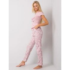 Factoryprice Női mintás pizsama DIANE világos rózsaszín BR-PI-3260_378412 XL