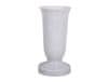 Temetői váza KALICH nehéz műanyag gránit d12x24cm