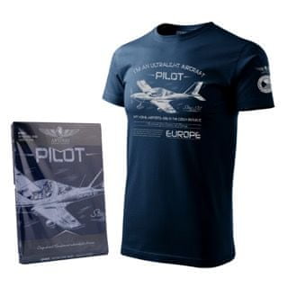 ANTONIO T-Shirt rendkívül könnyű repülőgéppel STING S-4