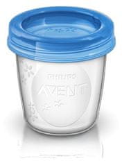Avento Via pohár szet tetővel Avent 180 ml - 5 db