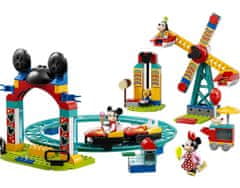 LEGO Disney 10778 Mickey, Minnie és Goofy vidámparki szórakozása