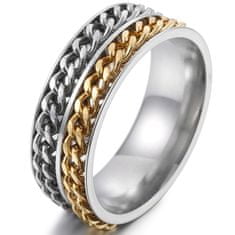 IZMAEL Walker Gyűrű-Ezüst/Arany/65mm