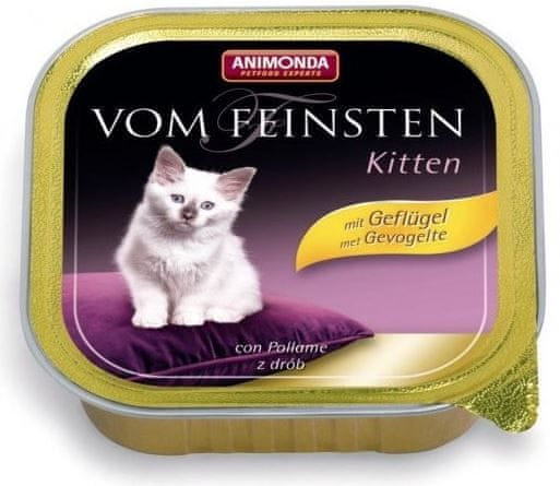 Animonda vom Feinstein Kitten Macskakonzerv, 16 x 100 g