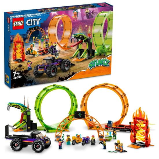 LEGO City 60339 Kaszkadőr dupla hurok