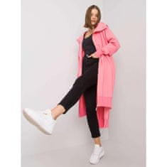 FANCY Női hosszú pulóver CARLINA rózsaszínű FA-BL-6319.38P_372908 Univerzális