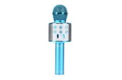 CoolCeny Vezeték nélküli Bluetooth karaoke mikrofon - Kék