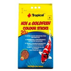 TROPICAL Koi&Goldfish Colour Sticks 20l/1600g lebegő tavi haltáp