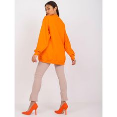 BASIC FEEL GOOD Női alap pulóver TWIST narancssárga RV-BL-5185.79P_384162 S-M