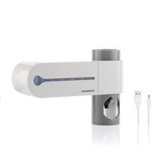 InnovaGoods UV fogkefe sterilizátor alaplappal és fogkrém adagolóval Smiluv
