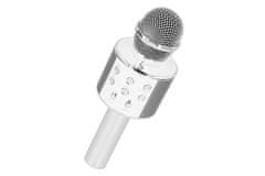 Zaparkorun.cz Karaoke mikrofon gyerekeknek, ezüst