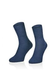 Intenso Egészségügyi bambusz zokni, kék, 1 pár, 41-43-as méret