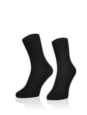 Intenso Egészségügyi bambusz zokni, fekete, 1 pár, 44-46-os méret