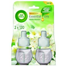 Air wick Fehér virágok utántöltő illatosító, 2 x 19 ml