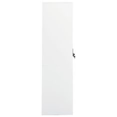 shumee fehér acél ruhásszekrény 80 x 50 x 180 cm 