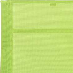 shumee zöld acél és textilén napozóágy