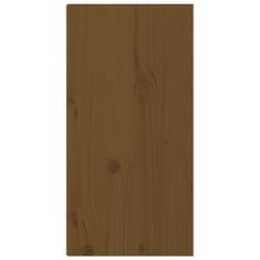 Greatstore mézbarna tömör fenyőfa faliszekrény 30 x 30 x 60 cm