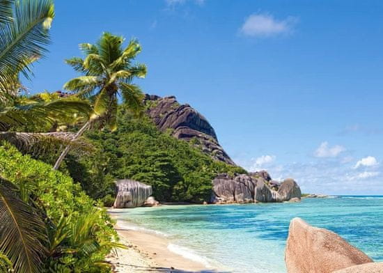 Castorland Puzzle Tropical beach, Seychelles 3000 db