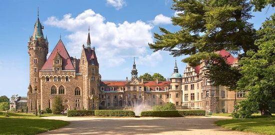 Castorland Puzzle Moszna kastély, Lengyelország 4000 db