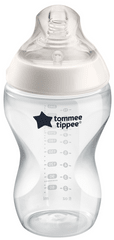 Tommee Tippee Closer to Nature BPA-mentes cumisüveg, 340 ml, 3M+