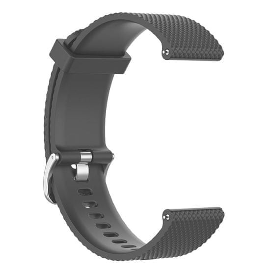 BStrap Silicone Land szíj Huawei Watch GT2 42mm, dark gray