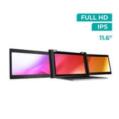 MISURA 3M1106D hordozható LCD monitorok 11,6"