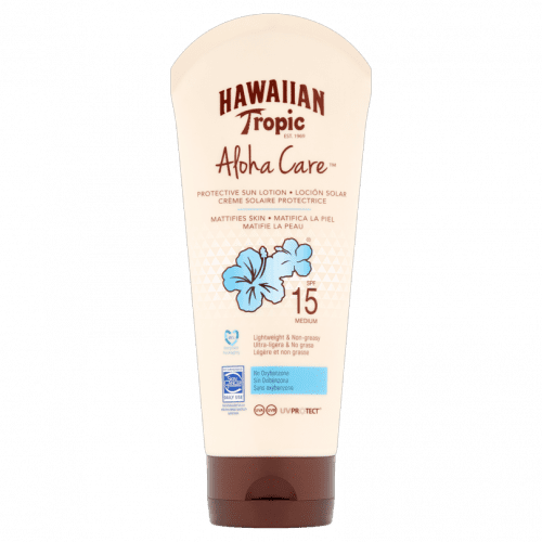 Hawaiian Tropic Aloha Care mattifizálja a bőrt SPF 15 180ml