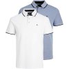 2 PACK - férfi pólóing JJEPAULOS Slim Fit 12191216 Bright Cobalt (Méret XL)