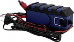 CARTREND DP4 Automatikus digitális egyenirányító akkumulátorokhoz mikroprocesszorral 6V 12V 4A
