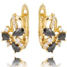 Xuping Jewelry KST2525 női aranyozott rozsdamentes acél fülbevaló