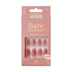 KISS Gél körmök Bare-But-Better Nails Nude Nude 28 db