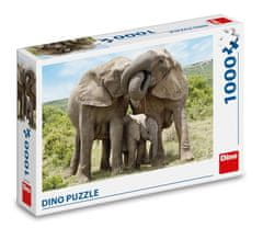 DINO Elefánt család, 1000 darab