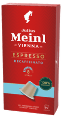 Julius Meinl Komposztálható kapszulák Inspresso Espresso Decaf