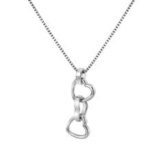Hot Diamonds Romantikus ezüst nyakláncTrio Triple Heart DP835 (lánc, medál)