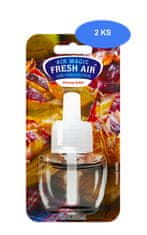 Fresh Air tartalék utántöltő elektromos légfrissítő 19 ml Gyümölcstorta (2 db)