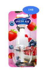 Fresh Air tartalék utántöltő elektromos légfrissítő 19 ml Erdei gyümölcsök (2 db)