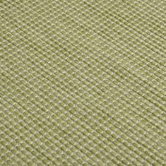 shumee zöld lapos szövésű kültéri szőnyeg 200 x 280 cm