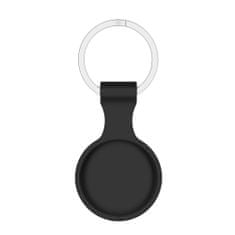 Tech-protect Icon szilikon tok Apple AirTag, fekete