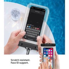 Tech-protect Waterproof vízálló tok telefonhoz 6.9'', fekete