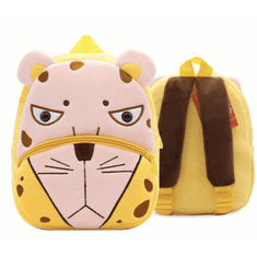 BB-Shop Sárga plüss hátizsák Leopárd, 2-6 éves