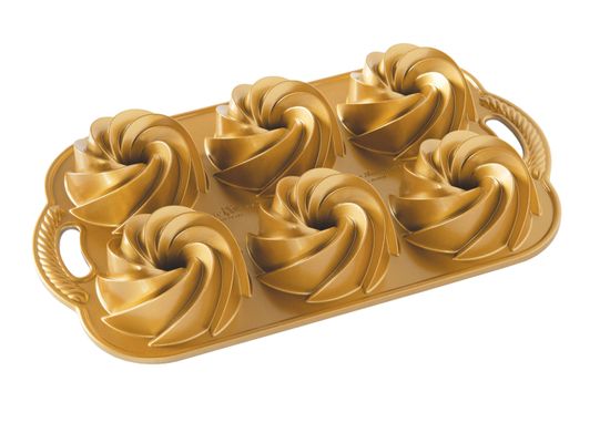 NordicWare Forma hat kis HERITAGE arany tortához