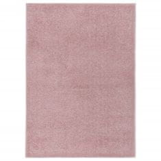 shumee rózsaszín rövid szálú szőnyeg 140 x 200 cm