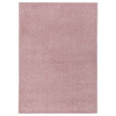shumee rózsaszín rövid szálú szőnyeg 240 x 340 cm