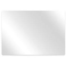 Decormat Padlóvédő székalátét Fehér szín 100x70 cm